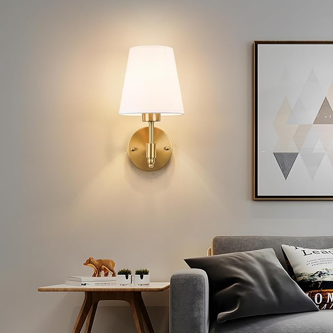Peel and Stick Wall Sconces Battery Operated: Wireless Adhesive Wall Lights - Image 9