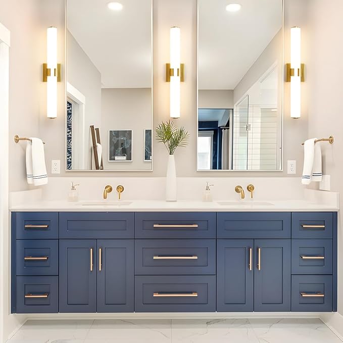 Bathroom Vanity Light Fixtures Over Mirror - Image 2