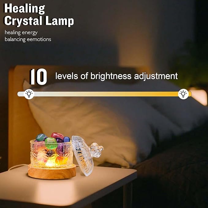 Runyangshi Crystal Lamp Night Light - Image 3