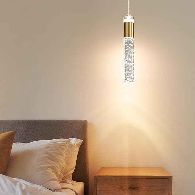 Modern Kitchen Island Pendant Lights, 3 Color 2700K/4500K/6500K, Mini Linear - Image 2