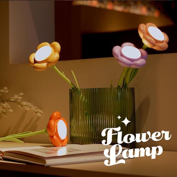 Birthday Gifts for Women, Sunflower Flower Lamp Rechargeable Cordless Led - Image 6