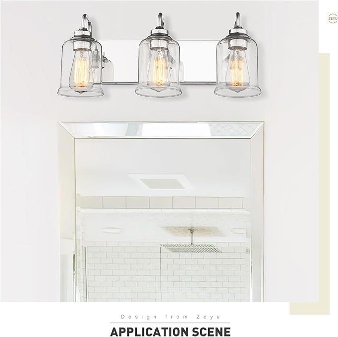 zeyu 3-Light Modern Vanity Lights - Image 8