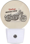 EKOBLA Motor Night Light Vintage Motorcycle Go Outside by EKOBLA