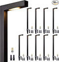 Gardenreet Brass Landscape Path Lights, LED 12V Low Voltage Pathway Lights Wired by Gardenreet