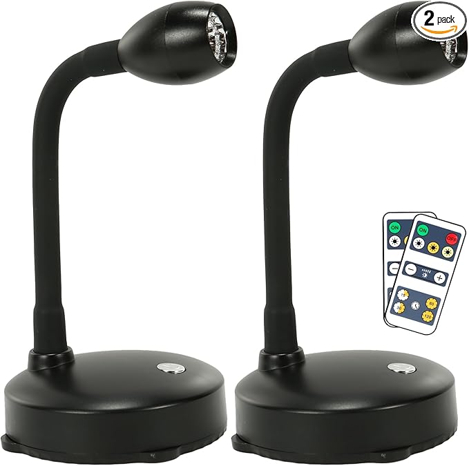 Cordless Spotlight Battery Operated, LED Picture Light, Dimmable Accent Light by KANESIKI