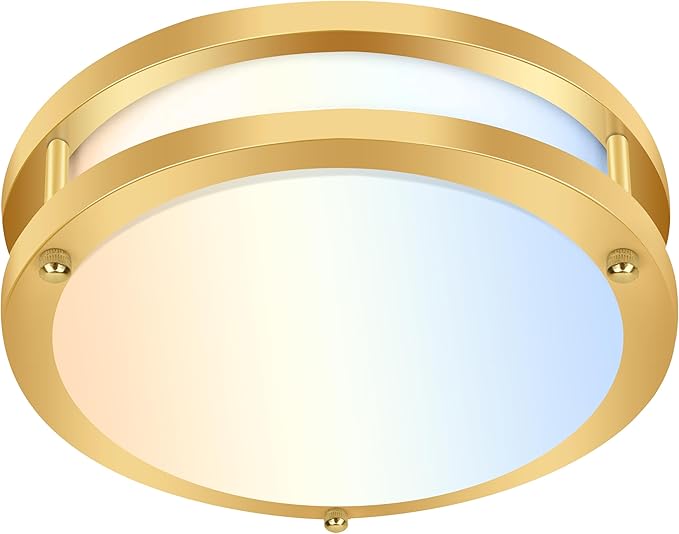 hykolity 13 inch Flush Mount LED Ceiling Light Fixture, by hykolity