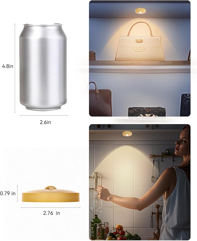 Rechargeable RGB Puck Lights - Image 7