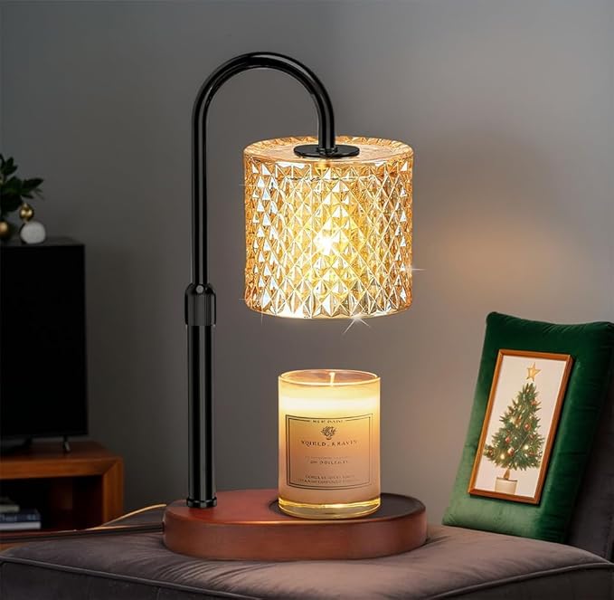 Candle Warmer Lamp with Timer Dimmer Height Adjustable by CandleWarmerLamp