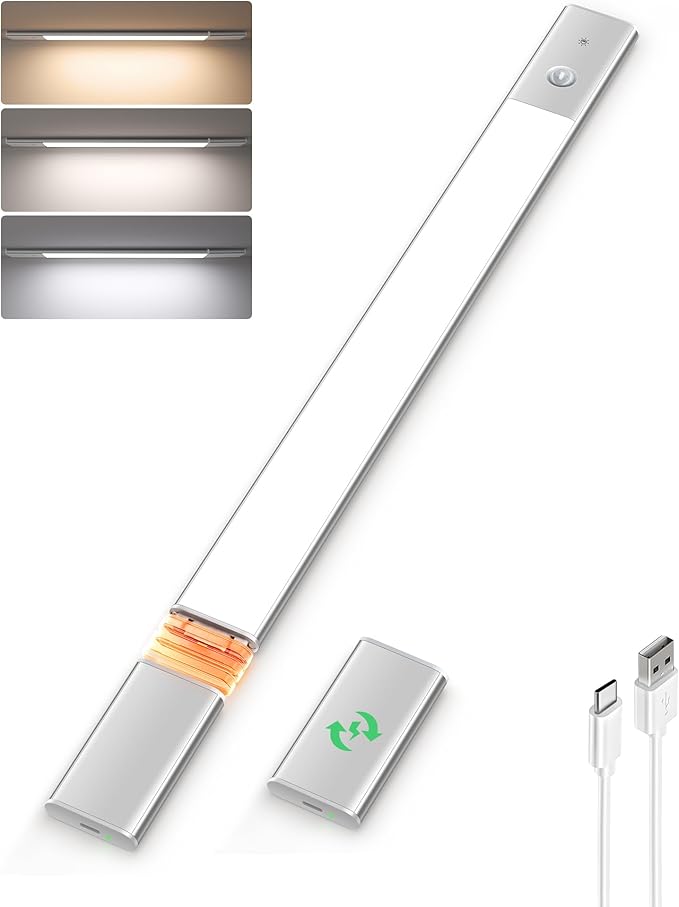 EZVALO Under Cabinet Lighting, Motion Sensor Closet Lights by EZVALO