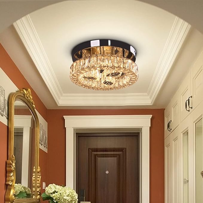 Finktonglan 10.6" LED Crystal Chandelier - Image 4
