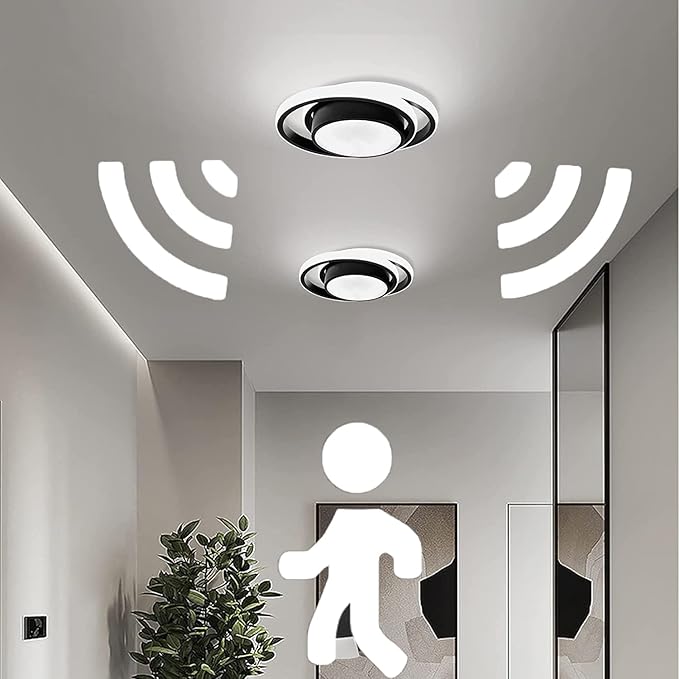 Motion Sensor LED Ceiling Light Indoor, 36W Cool White Mount Motion Activated - Image 4