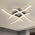 EDISLIVE Modern Dimmable LED Ceiling Light Curved 4-Light 18 in Minimalist by EDISLIVE