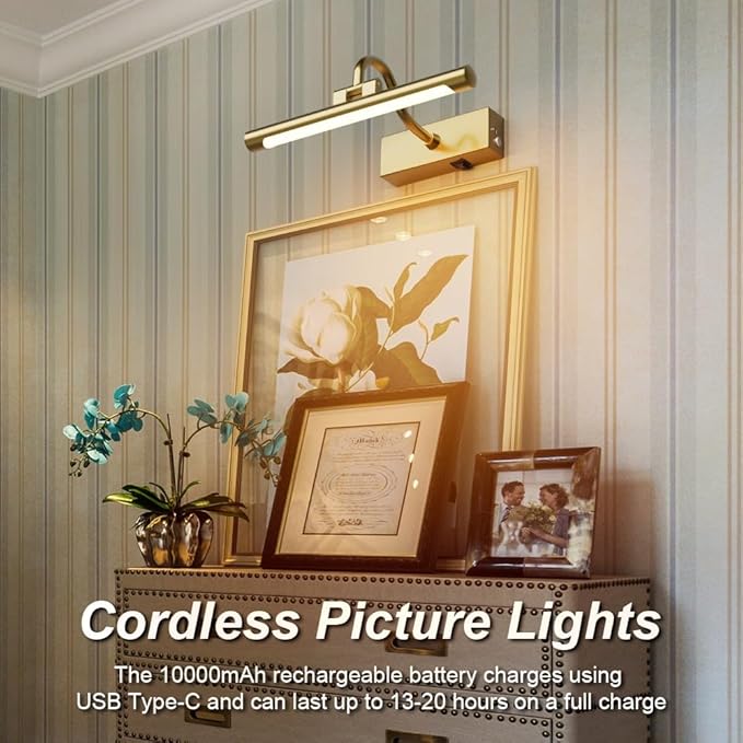 Aipsun 11.8" Brass Picture Lights - Image 7