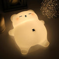 Squishy Night Light for Kids, Bear Silicone Night Light by WelcometoMAGOHMT