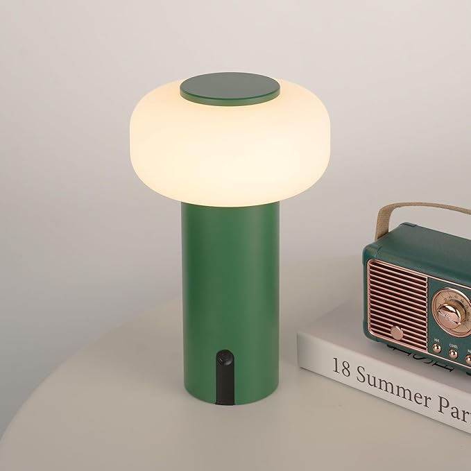 Shower Lamp Waterproof, Outdoor Cordless Table Lamp Rechargeable, Portable by WEILAILUX