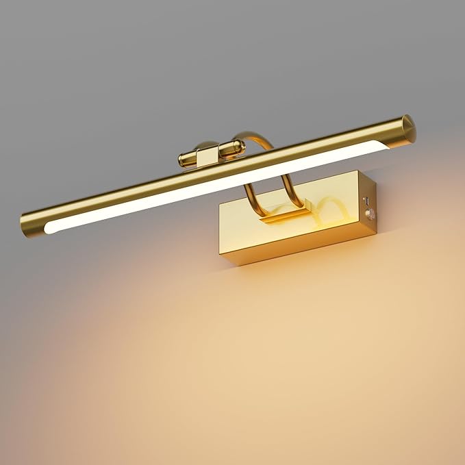 Cordless Picture Light with Remote, Battery Operated Wall Sconce by LightUpYourLife