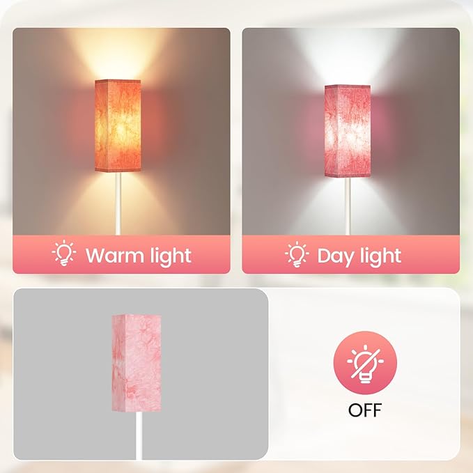 Floor Lamp, Pole Lamp with Foot Switch, Modern Standing Lamp, Minimalist - Image 4