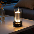 Rechargeable Table Lamp Cordless, 3 Color | Crystal | Stepless Dimming by Home