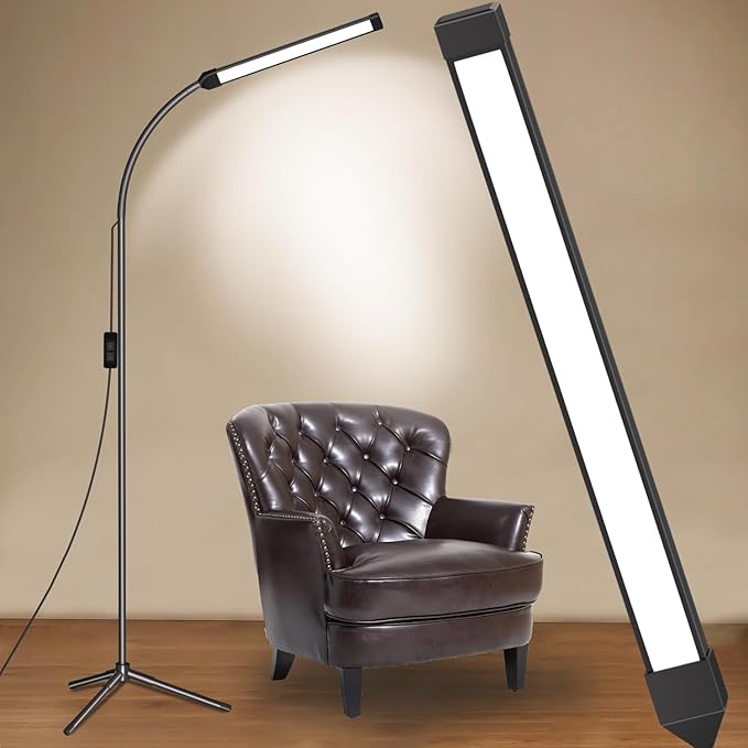 Led Floor Lamp for eyelash extensions Standing light Floor Lamps for Office - Image 8