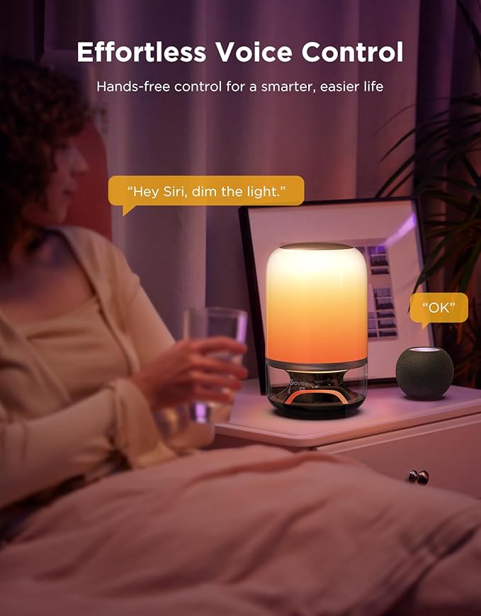 Govee Table Lamp 2 Pro x Sound by JBL, Smart Cordless Table Lamp - Image 8