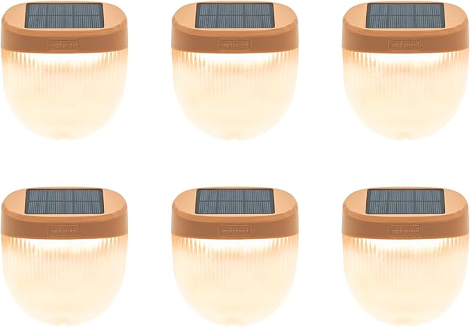 Vego garden Rippled Solar Garden Lights by VegoGarden