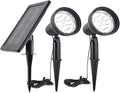 SUNLONG Solar Powered Spot Lights Outdoor Waterproof 2 in 1 Bright Solar by MakeYournightBrightandWarm