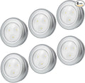 LUXSWAY LED Puck Lights, Battery Operated Tap Lights, Mini Night Touch Light by LUXSWAY