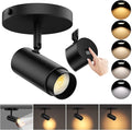 10W Zoomable 5-Color LED Ceiling Spotlight Directional Ceiling Light Indoor by AIBISOD