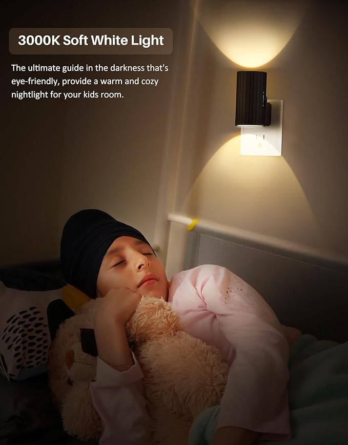 Night Lights Plug into Wall, LED Plug in Night Light, Dusk to Dawn Light Sensor - Image 4