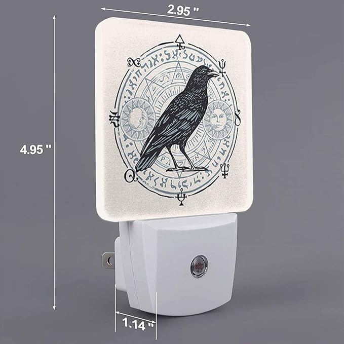 LED Night Light, Raven Octagonal Star - Image 2