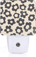 Led Night Light, Groovy Flowers Decorative Plug in Nightlights, by Unknown