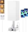 Touch Bedside Table Lamp for Nightstand by Aooshine