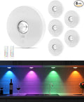 Rechargeable RGB Puck Lights by Aokpsrt
