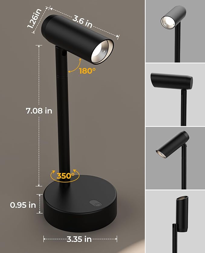 Picture Light for Wall, Battery Operated Art Light for Paintings CCT Dimmable - Image 7