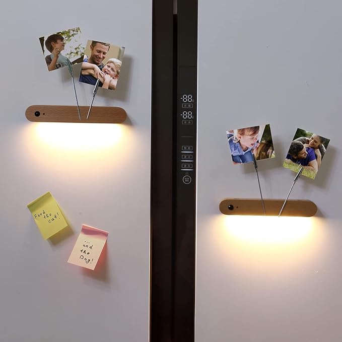 2 Pcs LED Motion Sensor Night Light Battery Operated Wall Light-USB - Image 9