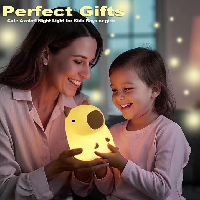 DREAMING MY DREAM Cute Capybara lamp, Squishy Capybara Night Light LED - Image 7