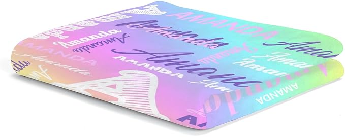 Personalized Name Blankets and Throws, Custom Blanket - Image 7