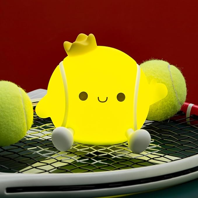 DREAMING MY DREAM Tennis Night Light, LED Squishy Novelty Night Lamp, 2 Levels by Unknown