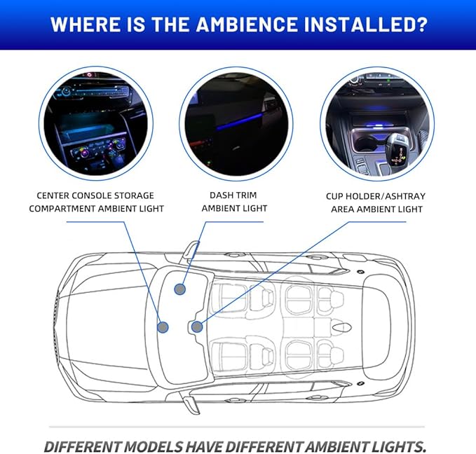 NJSBYL LED Interior Instrument Panel Circuit Board - Image 2