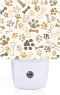 Dog Paw Night Light, Plug-in Nightlights Auto Sensor Night Lamp Dusk to Dawn by Unknown