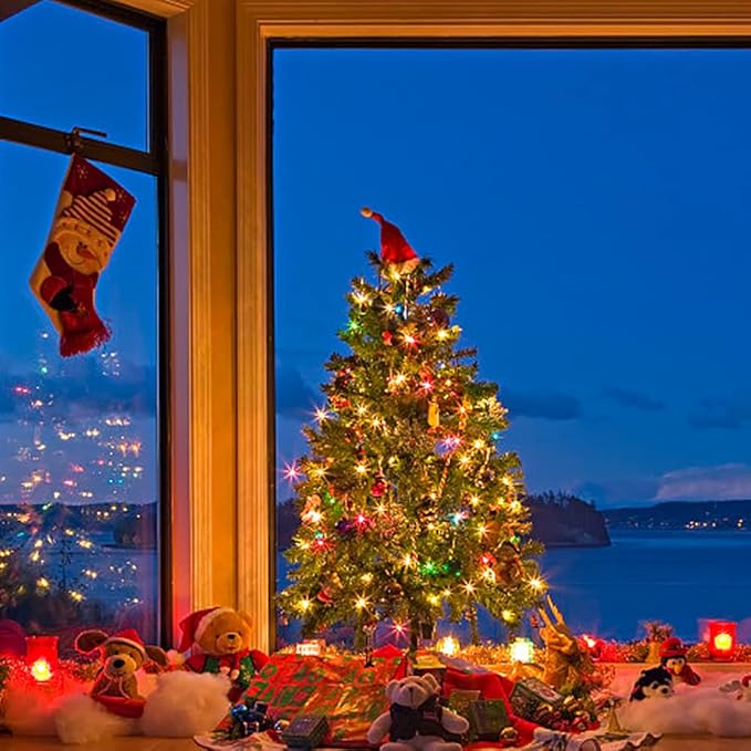Christmas Light, 33ft 100 LED Outdoor String Light - Image 4