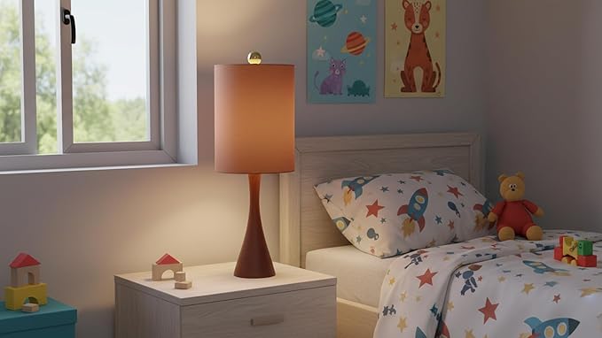 Aspen Creative 31125A Transitional Drum Shaped Spider Fitter Lamp Shade in - Image 10