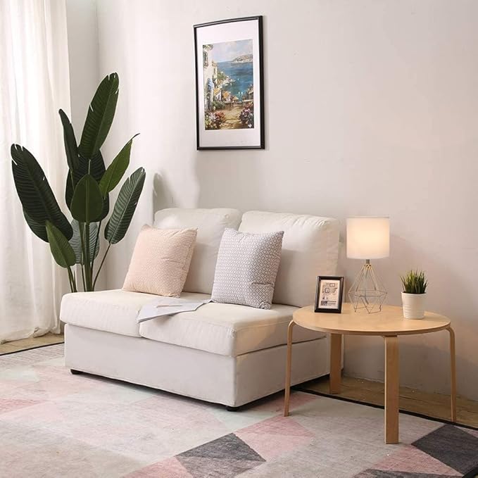COTULIN Gold Modern Hollow Out Base Bedroom Small Table Lamp, Bedside - Image 3