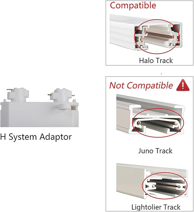 Aisilan Dimmable H Track Lighting Heads - Image 5