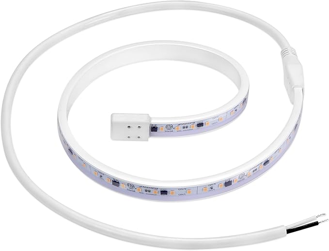 Maxxima 24 in. Hardwired LED Under Cabinet Strip Light, 920 Lumens, 3000K Warm - Image 8