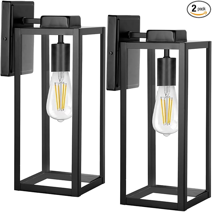 hykolity Outdoor Wall Lantern, Waterproof Exterior Wall Sconce Light Fixture by hykolity