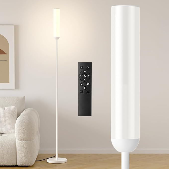 Ambimall LED Floor Lamp with Remote Control, Foot Switch by Ambimall