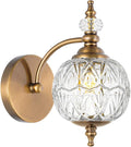 Brushed Gold Bathroom Wall Sconce Vintage Style by Ditoon