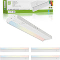 ASD LED 12W Swivel Under Cabinet Lighting 24 Inch Dimmable Hardwired or Plug-in by ASDLightingCorporation