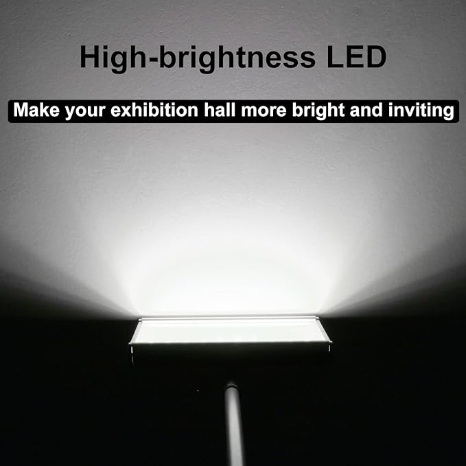 Trade Show Lights LED Display and Exhibit Arm Lighting, Connectable Tradeshow - Image 5